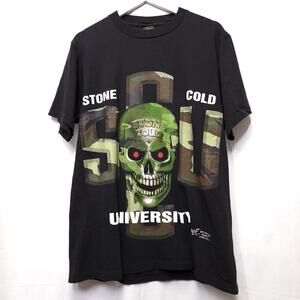 Vintage 1998 WWF Stone Cold Steve Austin University School of Hard Knocks Large‌